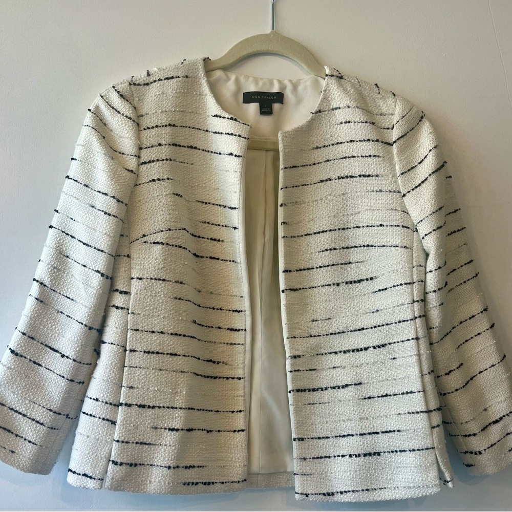 Ann Taylor Striped Jacket